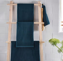 VAGSJON IKEA Towel dark blue 100x150