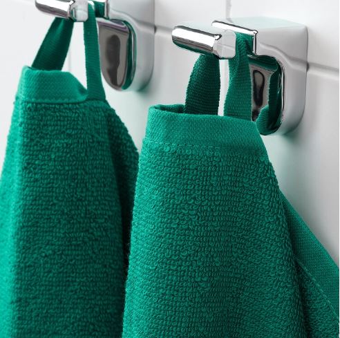 VAGSJON IKEA towel green,30x50
