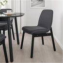 VEDBO IKEA chair, black-dark gray