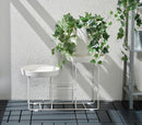 VITLOK Plant stand, in/outdoor off-white, 38 cm