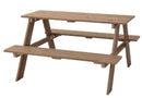 RESO Children's picnic table, light brown stained