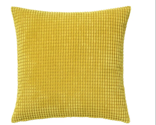 GULLKLOCKA IKEA cushion yellow cover 50x50cm